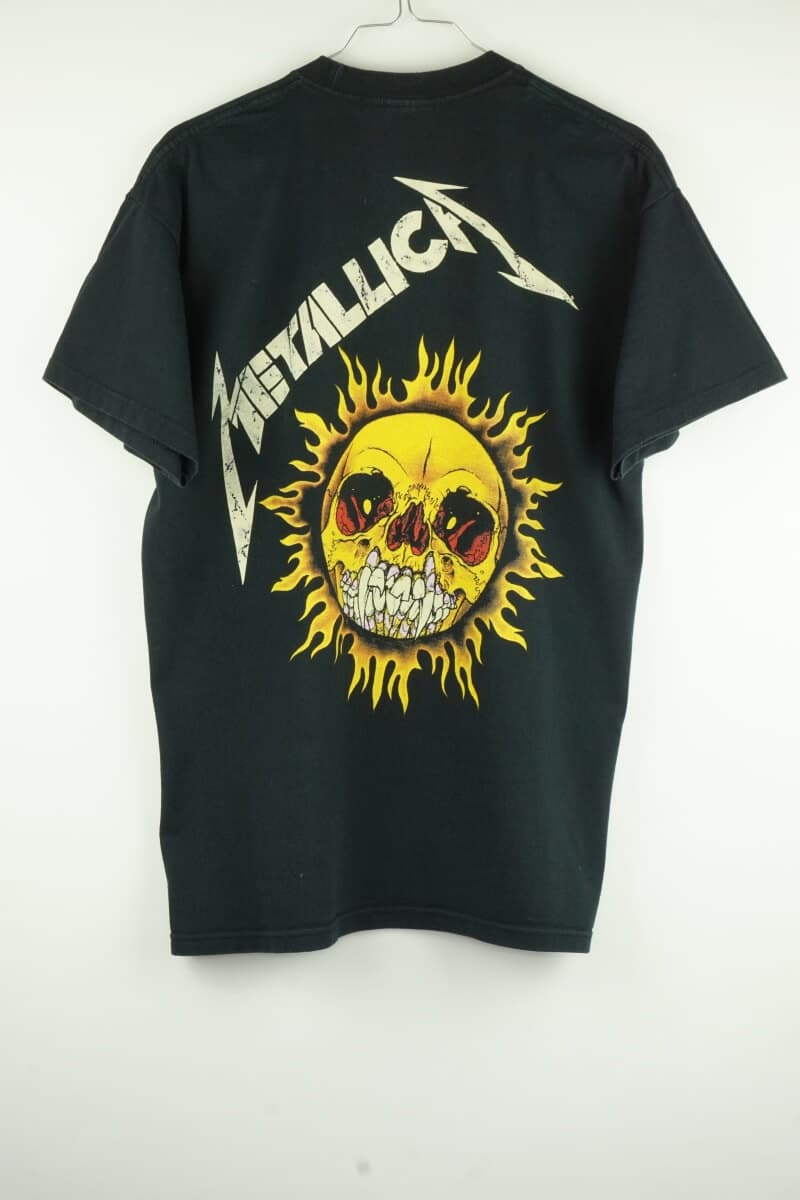 1994 Metallica Pushead Skull on Fire Summer Sh*t Vintage T ...