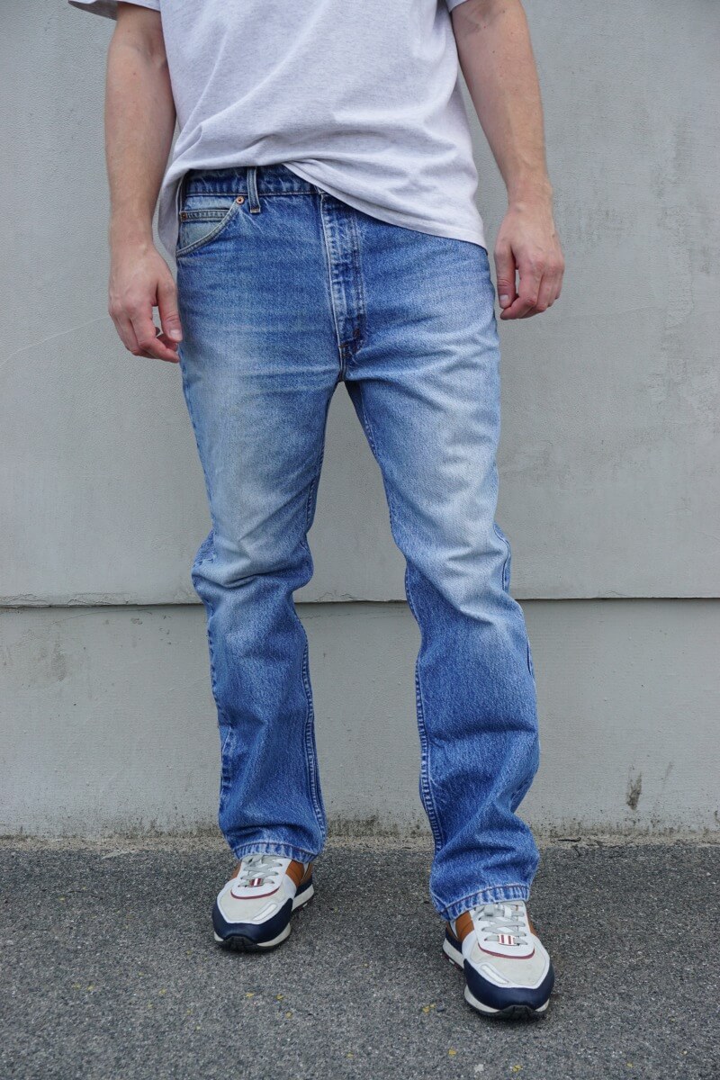 Original Levi's 517 Vintage Jeans in Light Blue (W36 L34) - Orange Tab